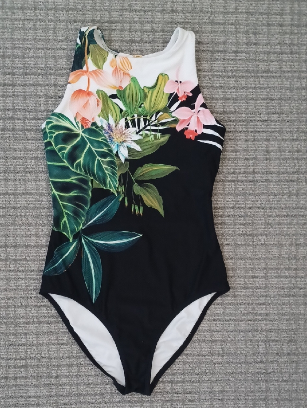 Jets Australia High Neck One Piece Swimsuit - Picture 10 of 12
